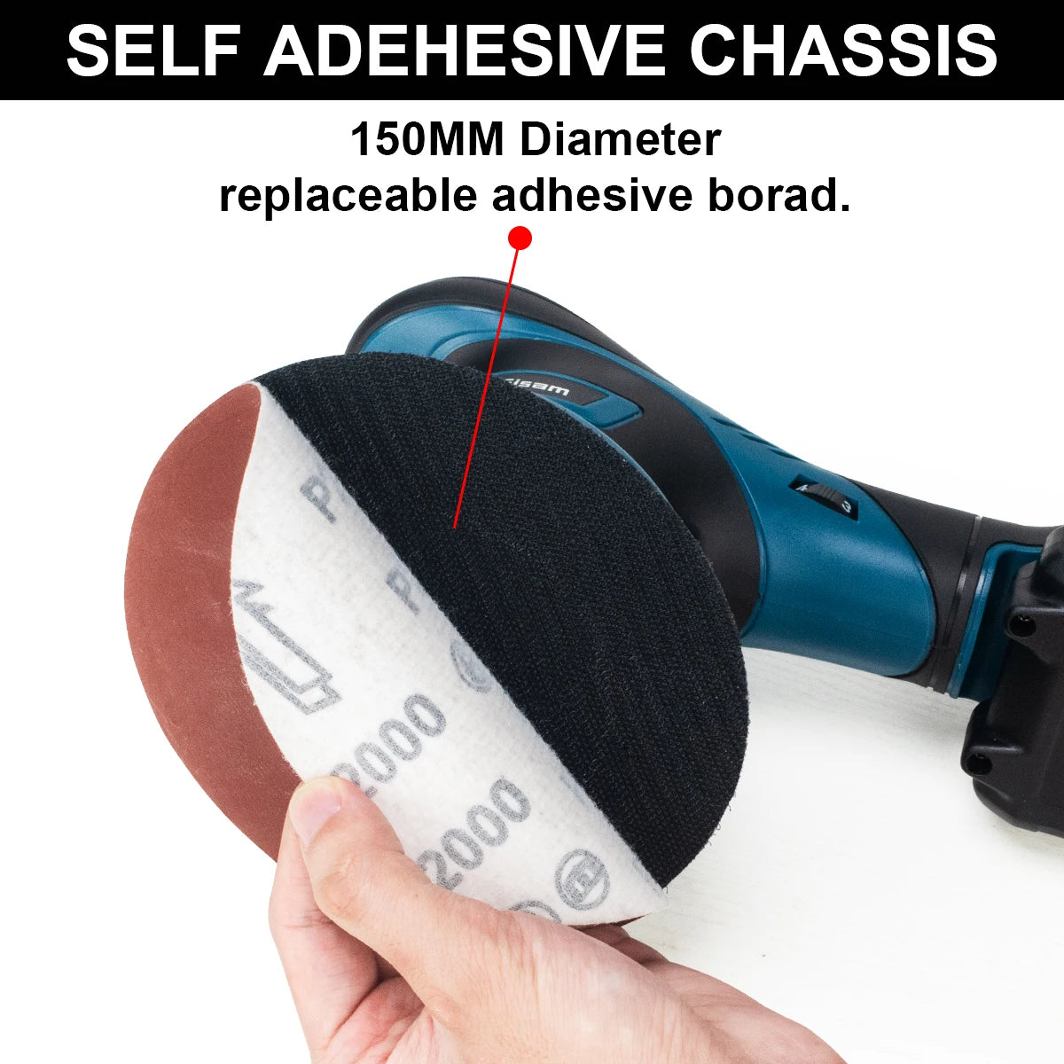 Makita Compatible 18V JV Gisam Brushless Car Polisher 6Gears Adjustment Wireless Car Polishing Machine Electric Polish Tool For Makita 18v Battery Pins