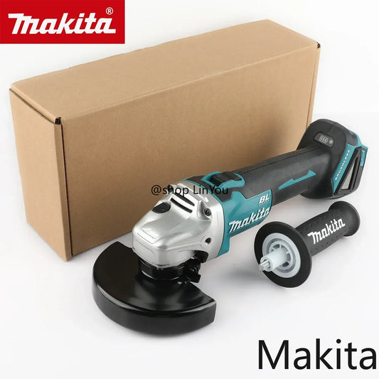 Makita DGA504 18V 125mm Brushless Lithium Battery Angle Grinder Rechargeable Cutting Machine Multi-functional All-in-one B
