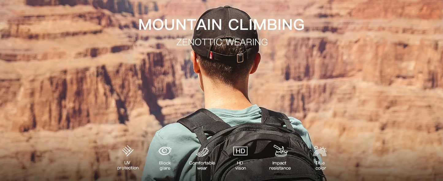 ZENOTTIC JV Retro Square Polarized Sunglasses Fashion Shade Women Men Ultra light TR90 Frame UV400 Protection Classics Sun Glasses