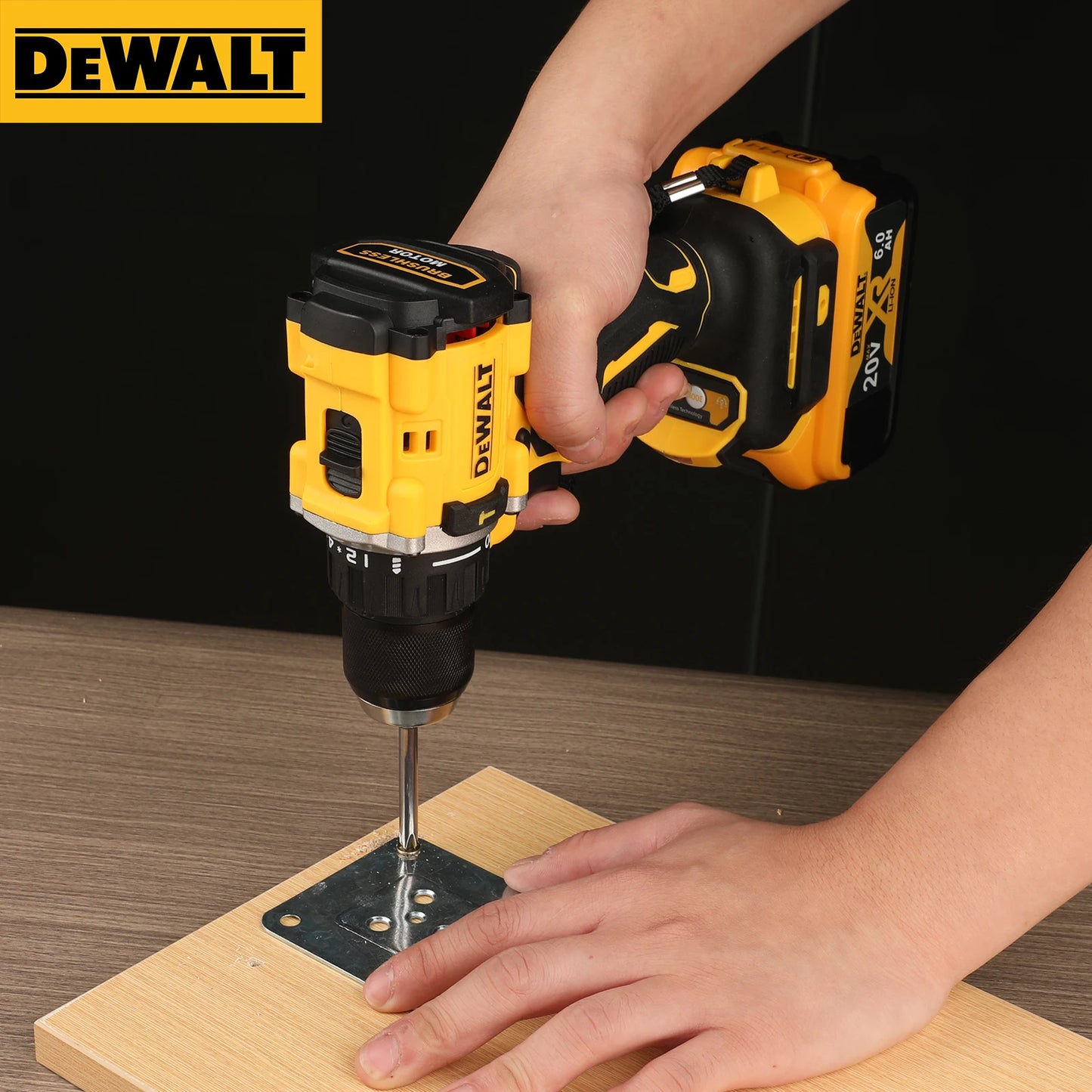 DEWALT DCD805 18V 20V Max Brushless Hammer Drill Driver
