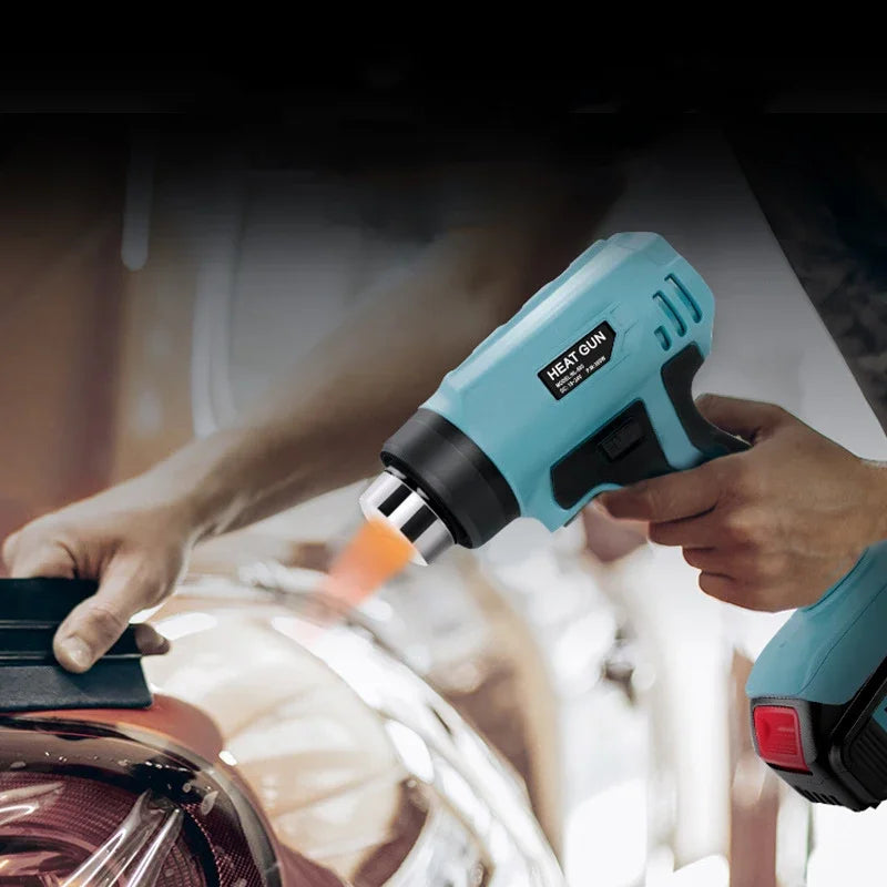 Makita Dewalt Milwaukee Bosch Black Decker Compatible JV 18V 20V Li-ion Battery Cordless Heat Gun Handheld Electric Heat Gun with 4 Nozzle