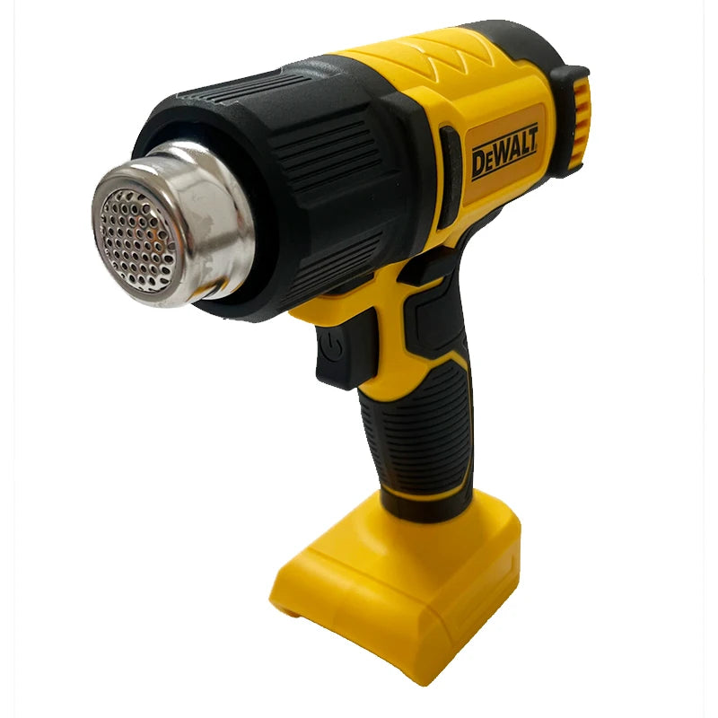 Dewalt 18V 20V Heat Gun Digital Display Electric Air Guns Cordless Heat Gun With 3 Nozzles Industrial Shrink Wrapping Hot Air Gun for 20V Battery