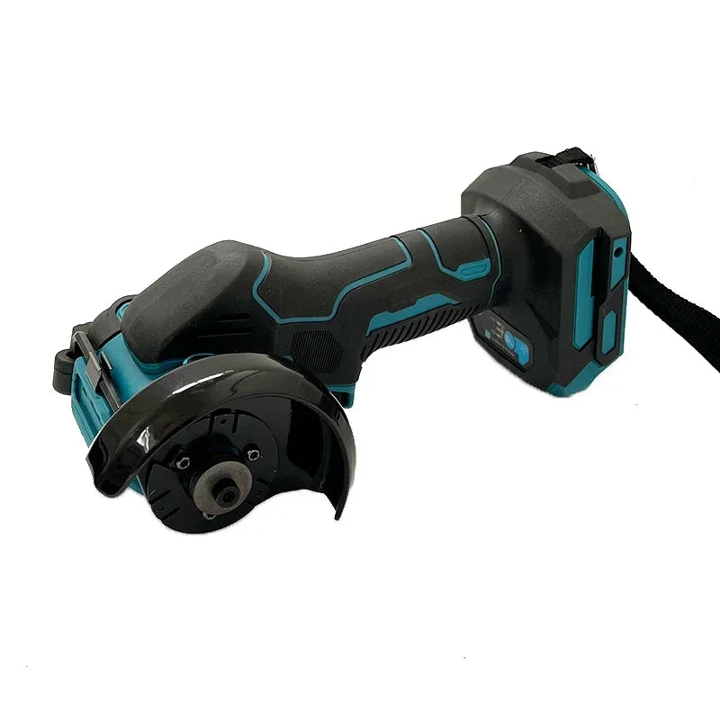 Makita compatible 18V Battery 3 Inch Mini Angle Grinder Cutting Machine Cordless Electric Grinding Polishing Cutting Power Tools Fit Makita