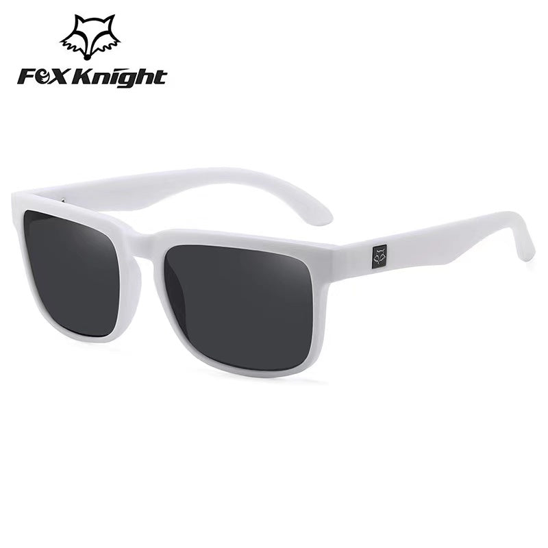 Fox New JV Knight Brand Square Sunglasses Women Men High Quality Glasses Outdoor Riding Fishing Sun Glasses Retro Shades Uv400