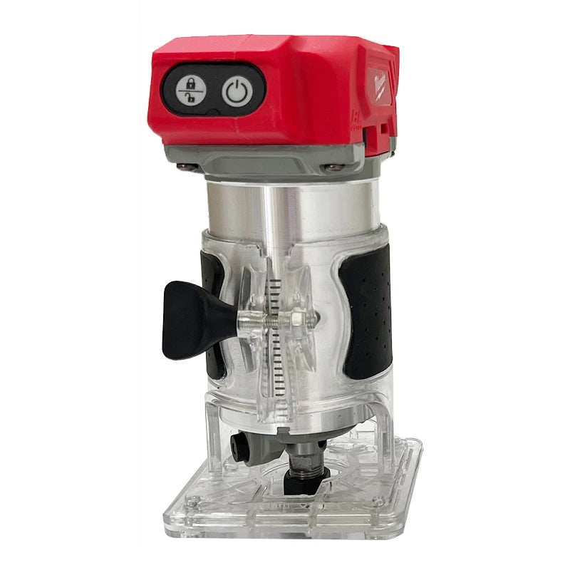 Milwaukee 18V Brushless Electric Trimmer 800W 30000RPM Cordless Compact Router 5-Speeds Woodworking Trimming Machine For 18V Battery
