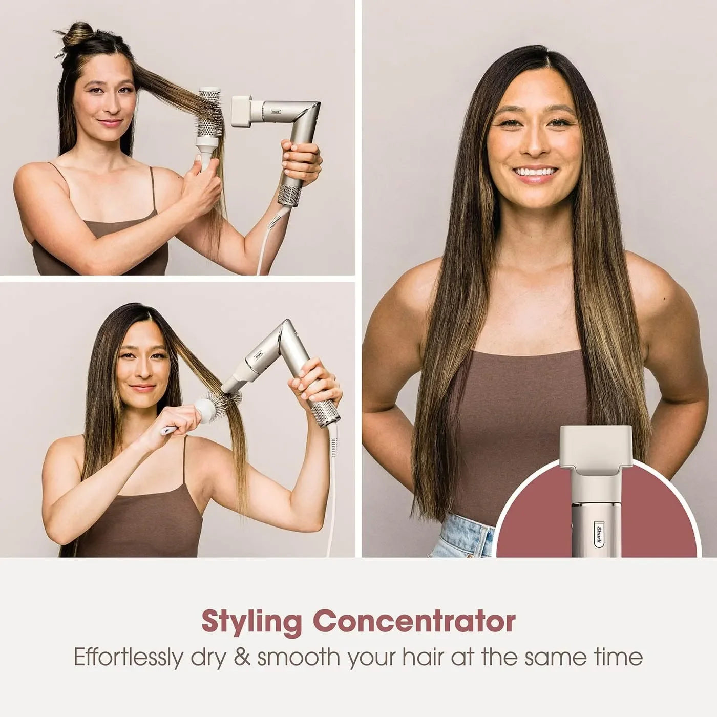 Shark Flexstyle HD430 Negative Ion Hair Dryer 5-in-1 Multi-function Automatic Hair Curler High-speed Hair Dryer