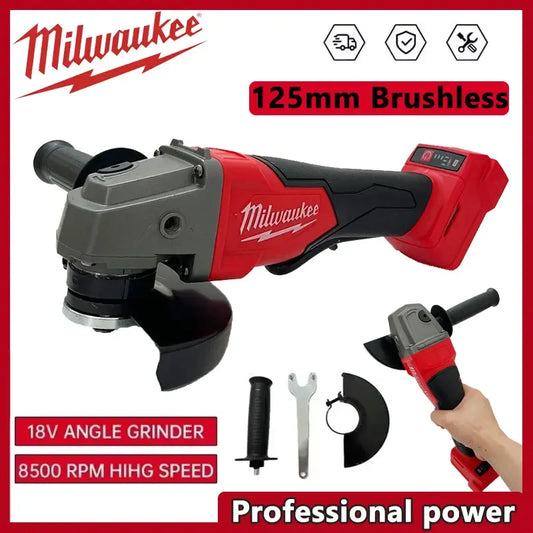 Milwaukee 18V 125mm Brushless Angle Grinder TBW