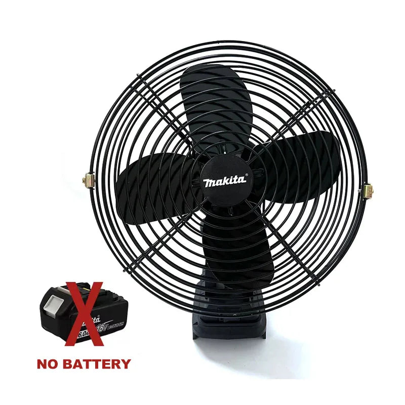 Makita 18V 8-Inch Cordless Camping work site Fan