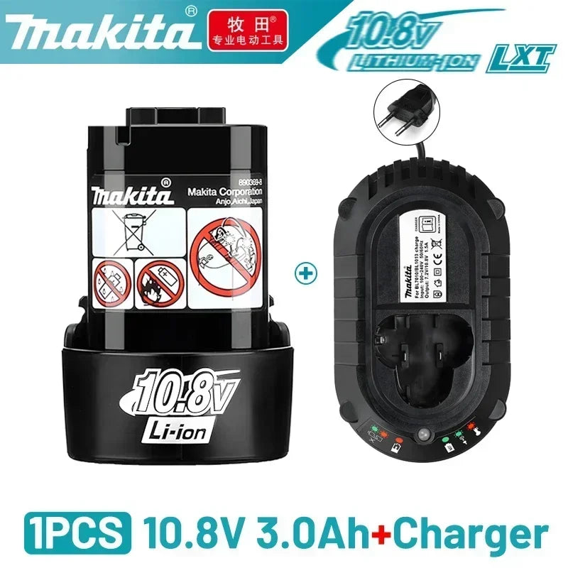 Makita original 10.8V BL1013 BL1020 BL1030 Makita battery ，3.0Ah makita rechargeable replacement battery，TD090D LCT203W Power battery