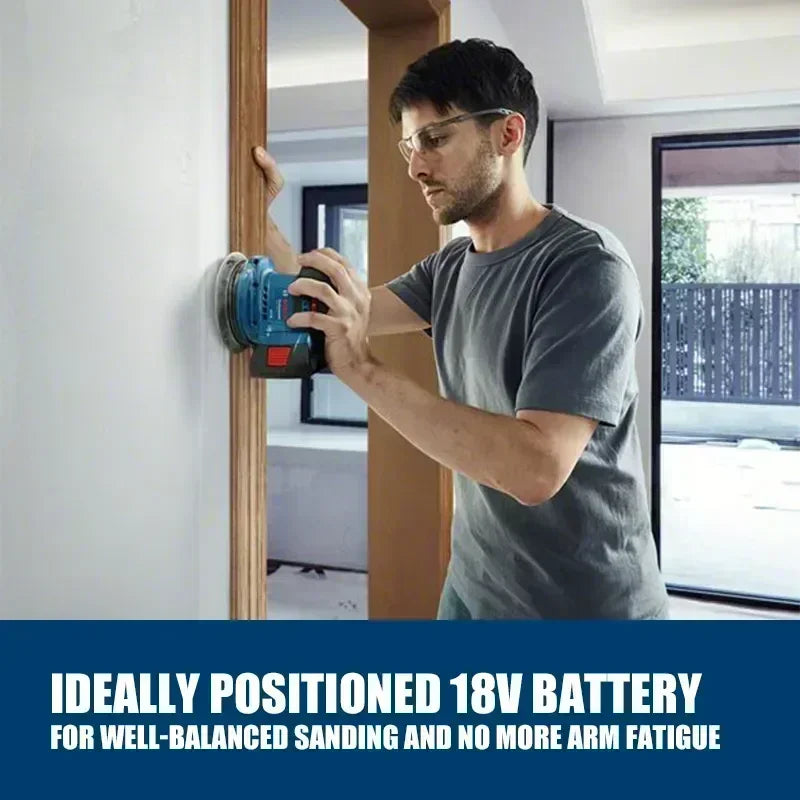 BOSCH GEX 185-LI 18V Random Orbit Sander Brushless Cordless Polisher 125mm Orbit Sander Bosch Power Tool GEX185-LI