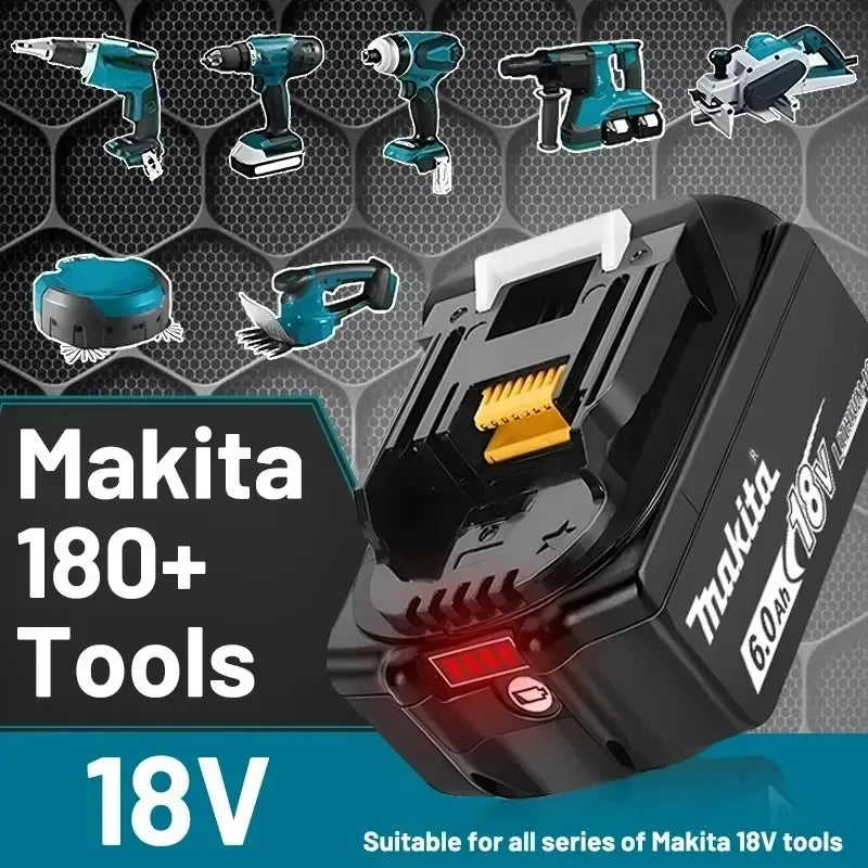 Original Makita 18V 6.0Ah Battery TBW