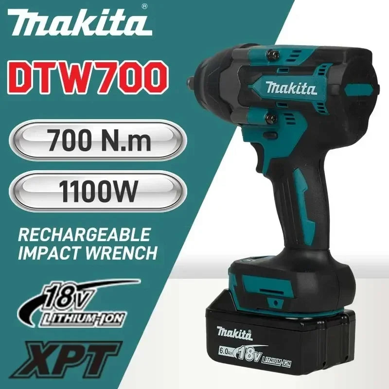 Makita DTW700 18V Brushless 1/2" Impact Wrench