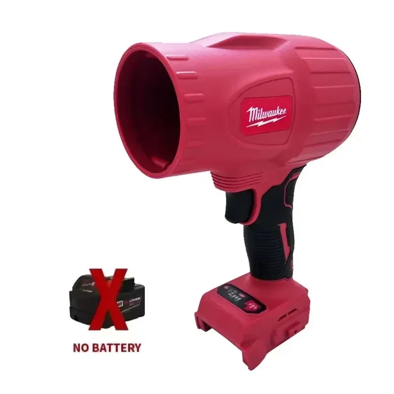Milwaukee 18V Blower Turbo Fan 30000RPM Cordless Brushless Air  Handheld Violent Fan Dryer 20V 18V Rechargeable Dust Blowing Tool
