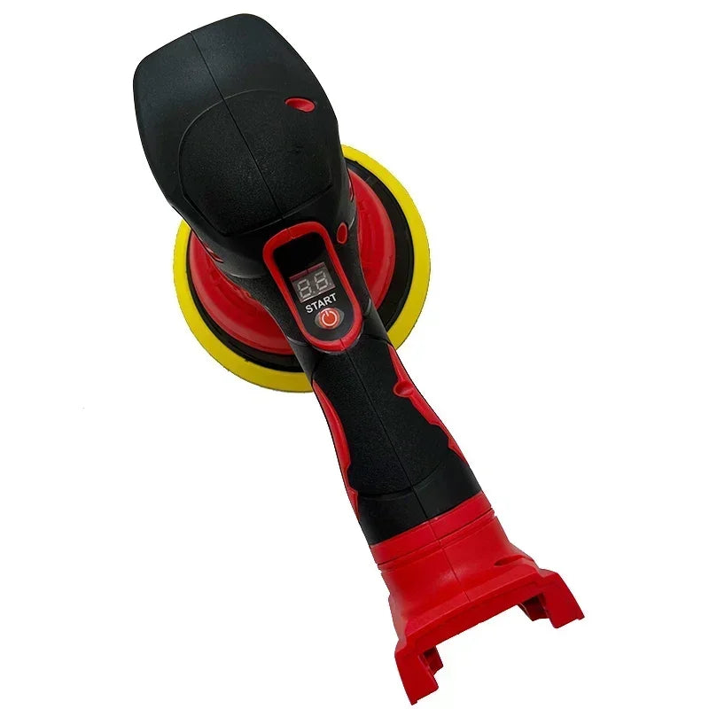Milwaukee 18V Polisher 8 Gears Milwaukee Cordless Digital Display Electric Polisher Auto Car Waxing Polishing Machine For Lithium Battery