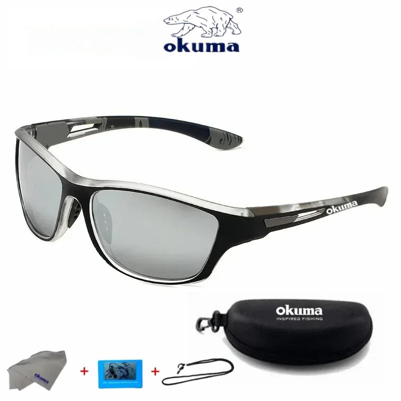 Okuma JV Fashion Polarized Glasses UV400, Comfortable to Wear, Clear Field of View, Suitable for Multiple Outdoor Activities