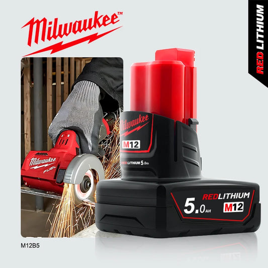 MILWAUKEE 12V 5.0AH rechargeable battery, M12 XC - 1pk, 2pk and 3pk