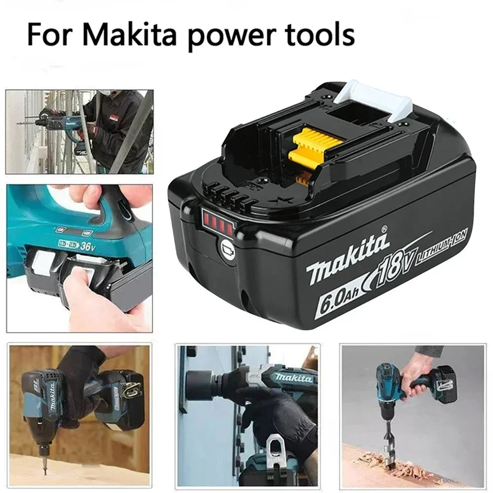 Makita Original 18V BL1860 Battery with original packaging