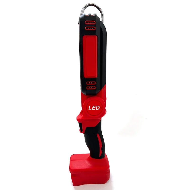 Milwaukee Compatible 18V JV LED Work Light Super Bright 90 DegreeClip on Light Lithium Battery 20V M18 Flood Light Outdoor Lighting Camping