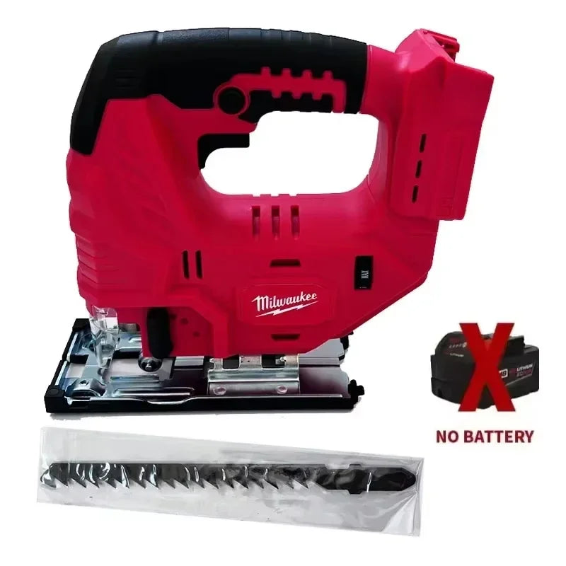Milwaukee 18V Battery Brushless Jig Saw 0-45º Settings Electric Jigsaw Woodworking Tool Power Tools