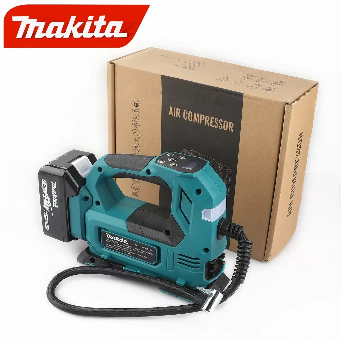 Makita DYS60 18V 161psi Inflator Air Compressor