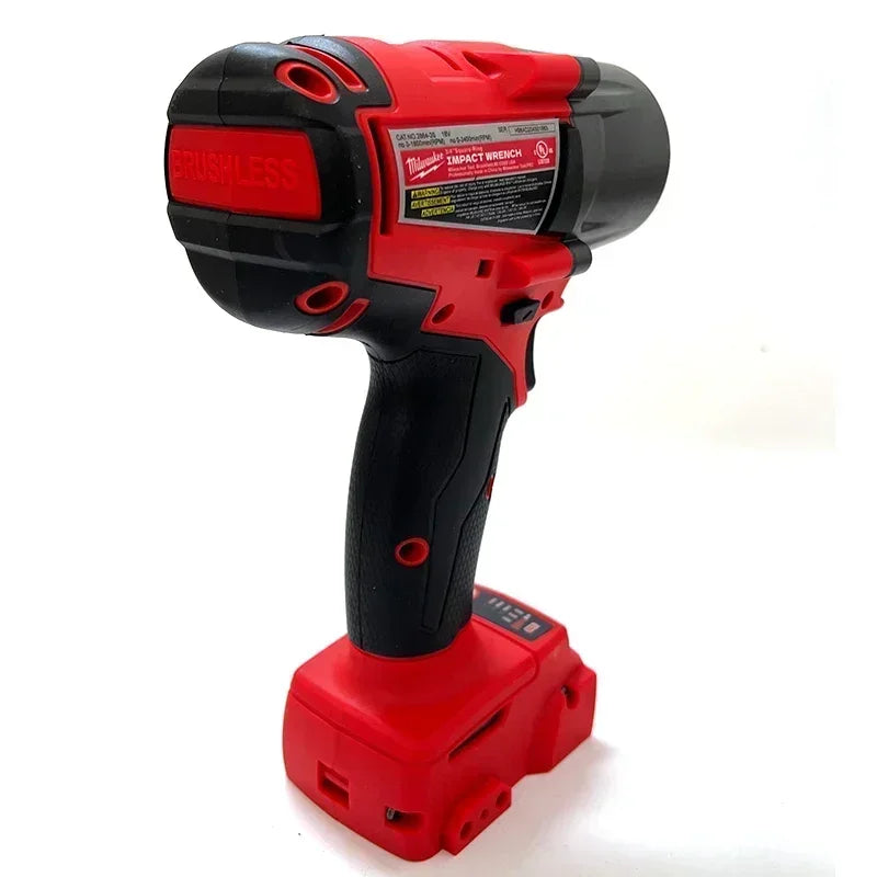 Milwaukee 18V TBW 1300NM 1/2 Inch Brushless Electric Large Torque Impact Wrench Car Truck RepairCordless Screwdriver Wrench Power Tools