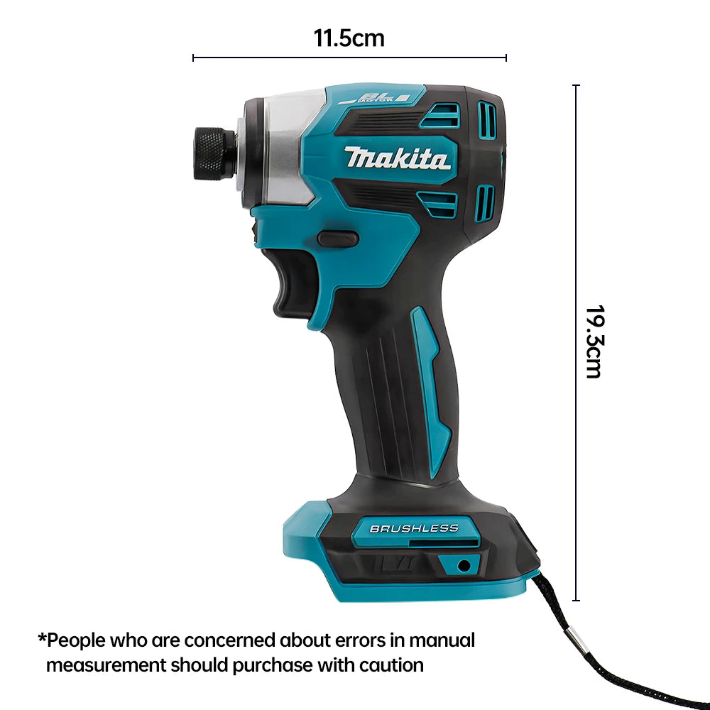Makita DTD173 18V BL Cordless Brushless Impact Driver Rechargeable Power  Tools for Architecture Screwdriving And Tightening