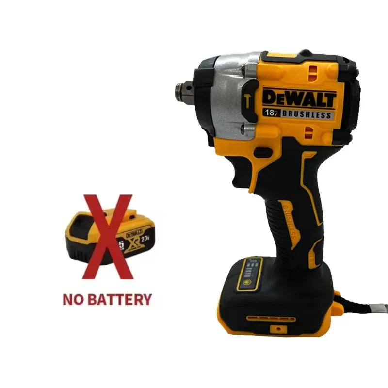 DEWALT DCF921 ATOMIC 18V 20V MAX Cordless Wrench 1/2 in Cordless Impact Wrench Variable Speed Charging Wrench DCF921N with battery