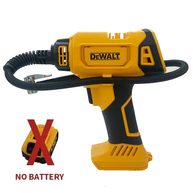 Dewalt 12V 18V 20V Max Air Compressor Automatic Tire Inflator Cordless Rechargeable Handheld Electric Pump with Digital Pressure Gauge for Car