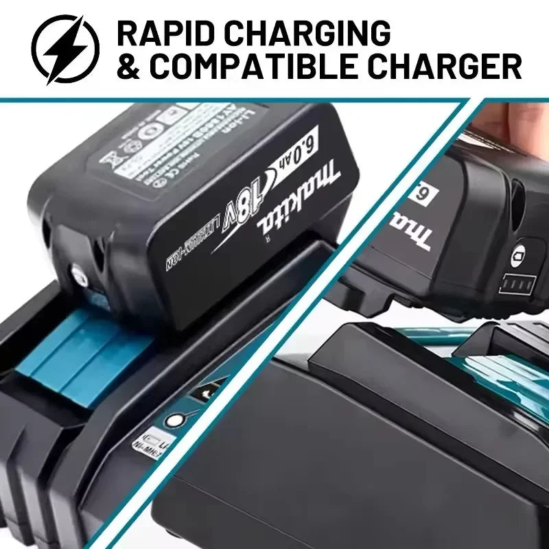 Makita Original 6.0Ah 18V battery TBW high-energy battery replaceable Makita BL1860B