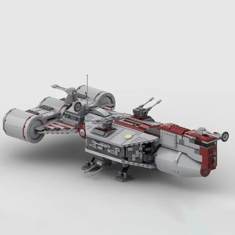 Star Wars JV 1755PCS star battle Movie Series MOC UCS C70 Frigate Model DIY creative ideas Child Toy Assembly Puzzle Birthday Gift MOC-7964