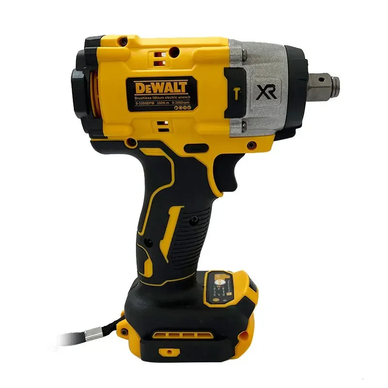 Dewalt 18V 20V Max 3250RPM Cordless Electric Wrench 205N.m Brushless Impact Wrench High Torque Power Repair Tool For Dewalt 20V Battery