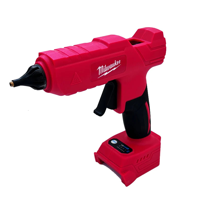 Milwaukee 18V Cordless Electric Handheld Hot Glue Gun Repair DIY Tool Hot Melt Welding Hot Air Gun Anti-scald Nozzle for 20V Battery
