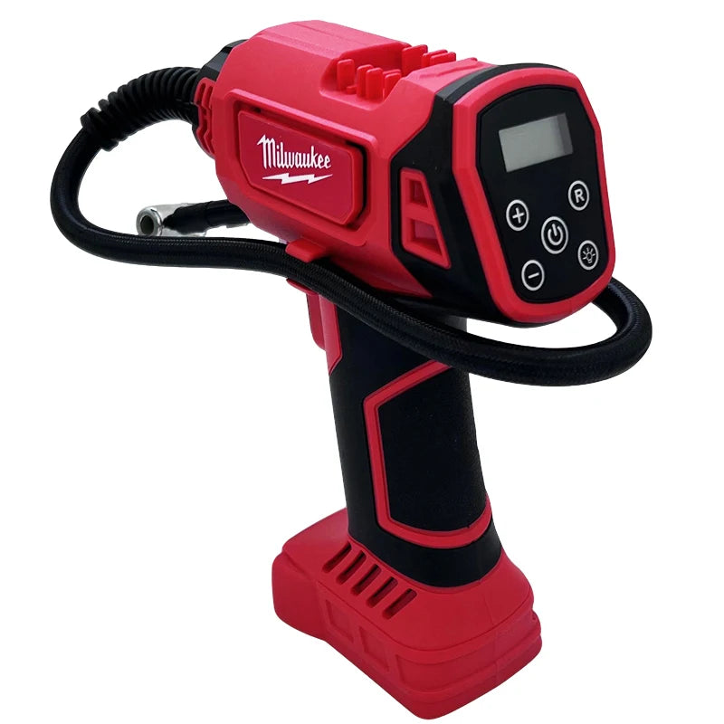 Milwaukee 18V Battery Electric Air Pump Cordless Car Tire Automatic Inflator Handheld Air Compressor Power Tools