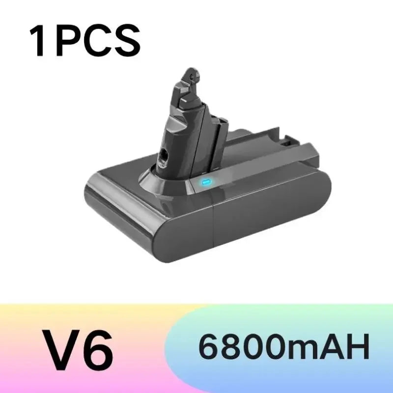 Dyson V6 21.6V battery DC62 DC74 SV03 SV09 DC58 DC59 100% new original lithium-ion battery compatible with Dyson V6 battery for DYSON vacuum cleaner