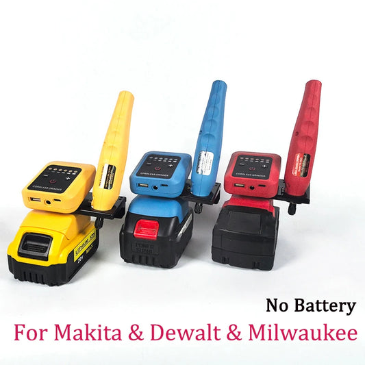 Makita Milwaukee DeWalt Compatible JV Die Grinder 18V 20V Max Lithium Battery Electric Grinder Portable Speed Adjustment DIY Electric Drill for Makita/Dewalt/Milwaukee 18V Li-ion Battery