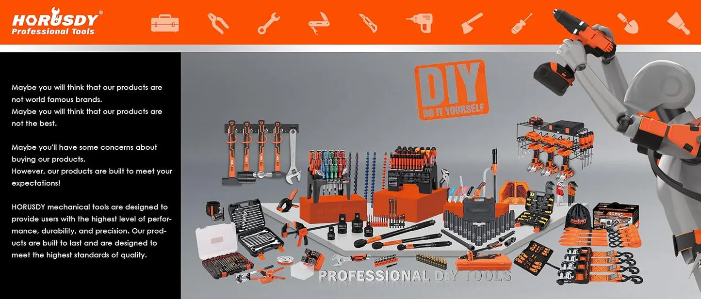 Tool Chest 5-Drawer Tool Cart, Lockable Storage Trolley Workshop Rolling Cabinet Tool Box Chest Organiser, 3" Swivel Wheels with Brake (Red