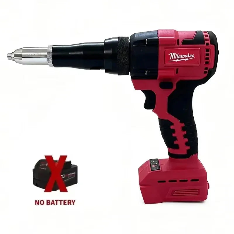 Milwaukee 18V 2505 Electric Riveter Gun 4.8mm Cordless Brushless Rivet Tool with Light Compatible with 20V 18V Milwaukee Batteries