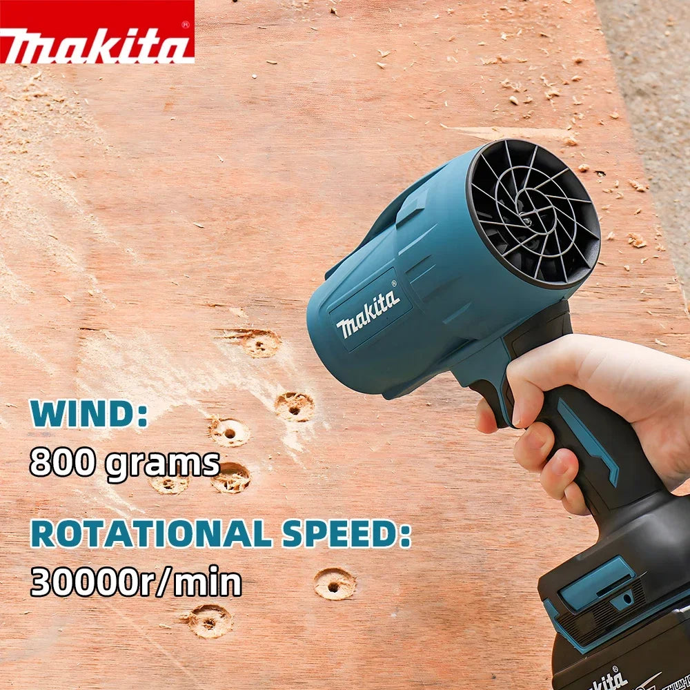 Makita UB102 18V Brushless Turbo Fan Blower Electric Handheld Jet Fan for Snow And Leaf Dust Blowing No Battery Included
