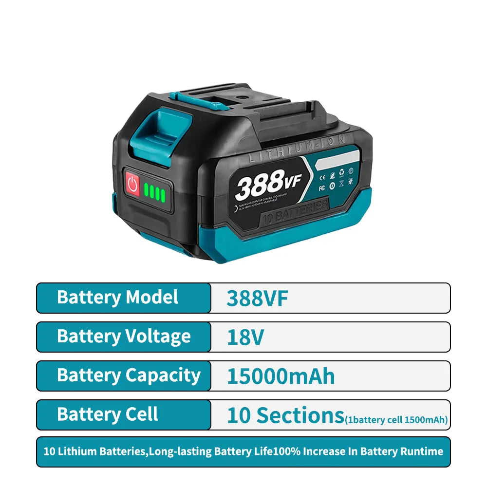 Makita Compatible 18V JV Cordless Handheld Electric Grass Trimmer  Lawn Mower  Adjustable Garden Tools For Makita 18V Battery