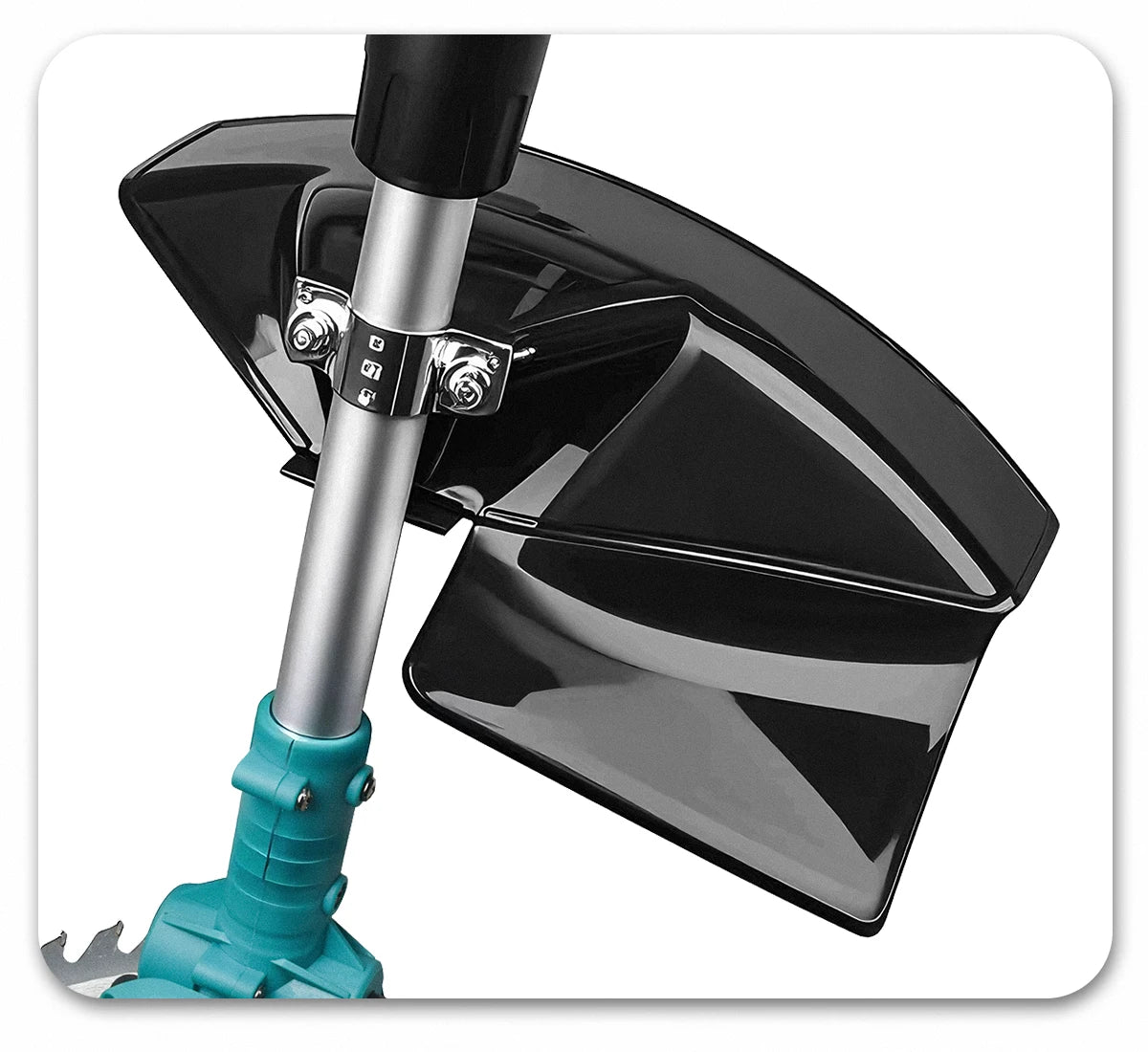 Makita Compatible 18V Gisam 10Inch Brushless Electric Lawn Mower 36000RPM Grass Trimmer Length Adjustable Garden Power Tool For Makita 18V Battery Pin
