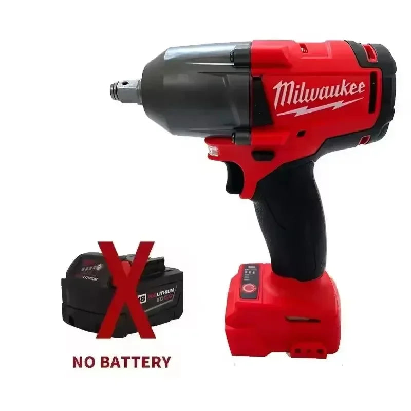 Milwaukee 18V TBW 1300NM 1/2 Inch Brushless Electric Large Torque Impact Wrench Car Truck RepairCordless Screwdriver Wrench Power Tools