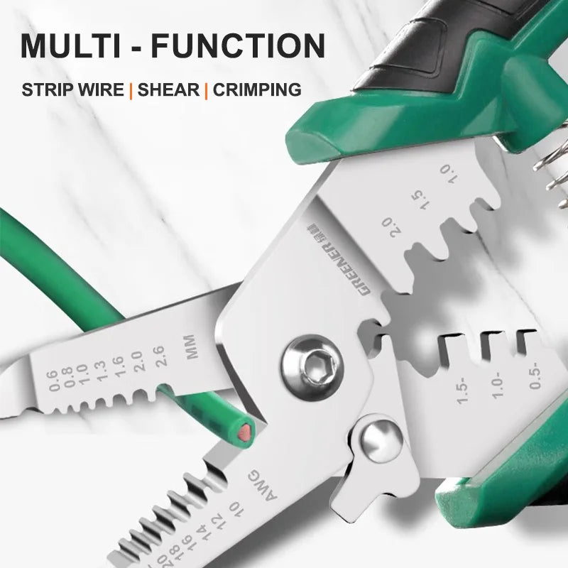 Greener Wire Strippers &amp; Cutters – Clean Cuts, Smart Design
