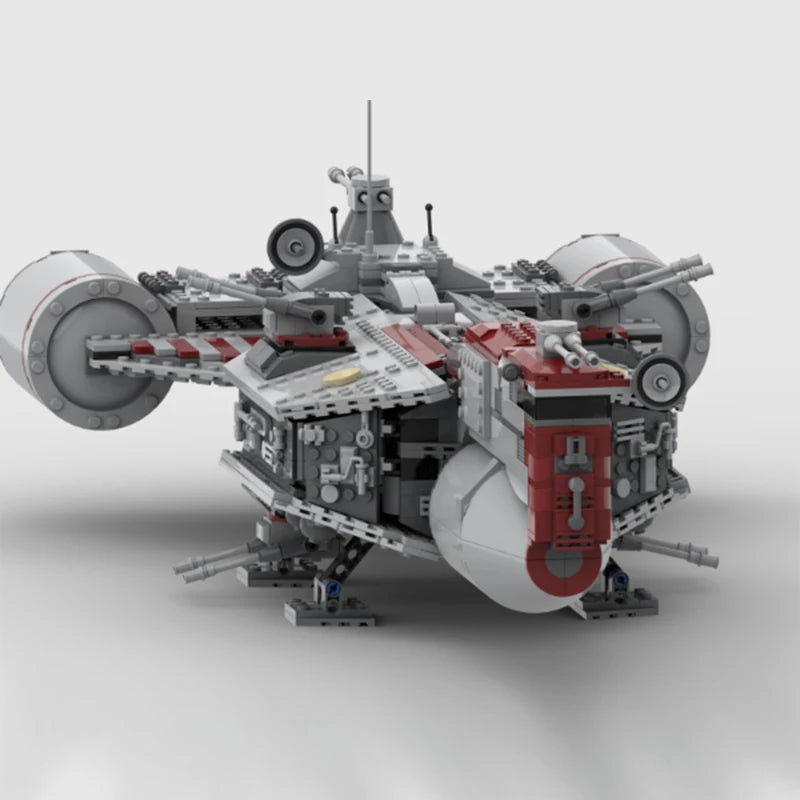 Star Wars JV 1755PCS star battle Movie Series MOC UCS C70 Frigate Model DIY creative ideas Child Toy Assembly Puzzle Birthday Gift MOC-7964