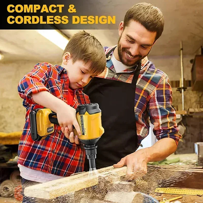 Dewalt 18V - 20V Max Cordless Air Blower Brushless Dusting Machine Electric Dust Blower Inflator Handheld Fan For Dewalt 20V Battery