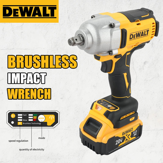 DeWalt DCF900 20V 1/2-Inch High Torque Brushless Impact Wrench with Battery and Charger