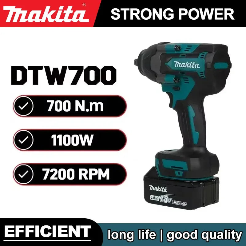 Makita DTW700 18V Brushless 1/2" Impact Wrench