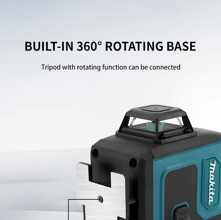 Makita 16 Lines Horizontal Vertical Laser Level Full kit with remote control