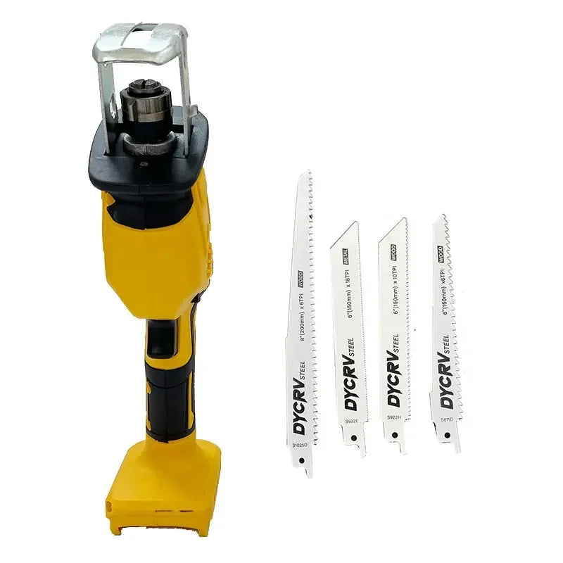 Dewalt 18V 20V Max 2800RPM Cordless Reciprocating Saw 20V Brushless Electric Saw Multifunctional Metal Wood Pipe Cutting Saw Power Tool