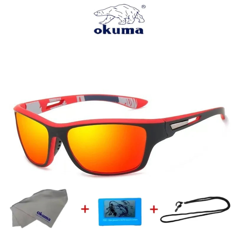 Okuma JV Fashion Polarized Glasses UV400, Comfortable to Wear, Clear Field of View, Suitable for Multiple Outdoor Activities