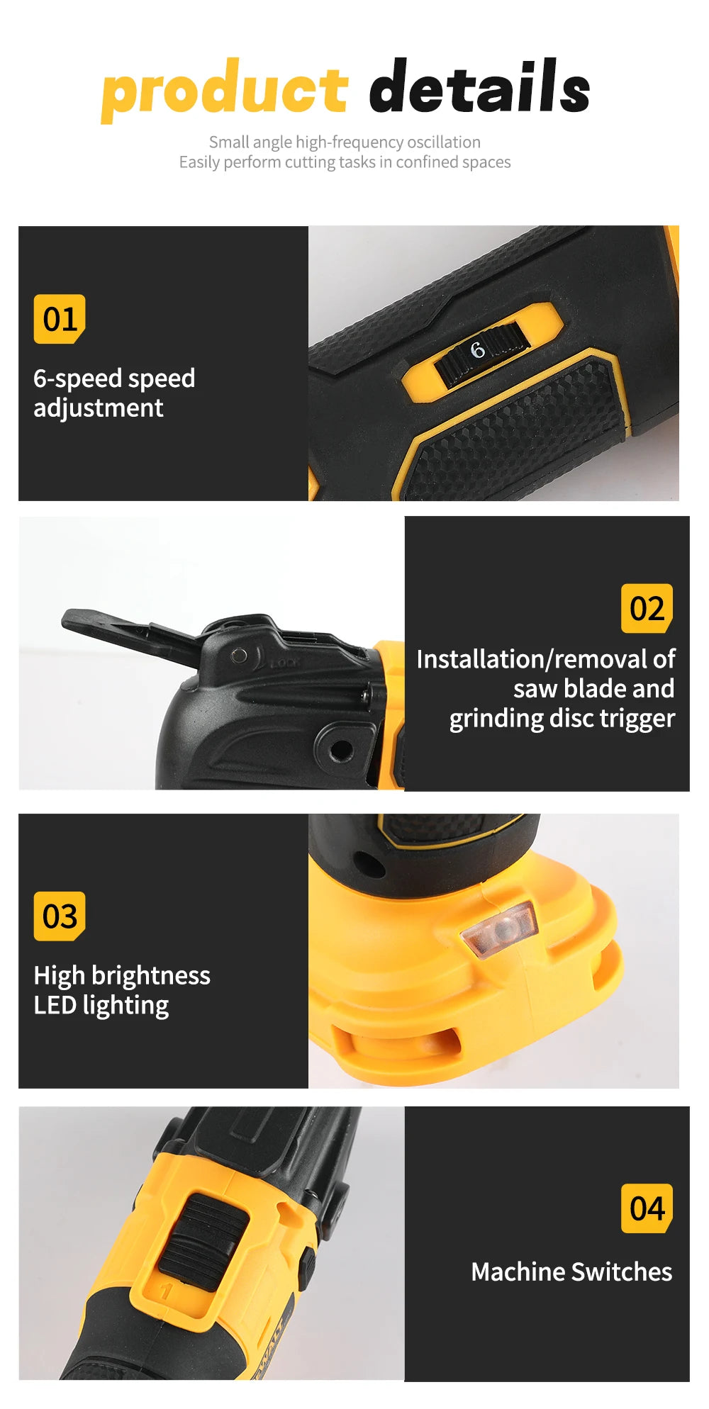 Dewalt 18V 20V MAX Brushless Oscillating Multi-Tool